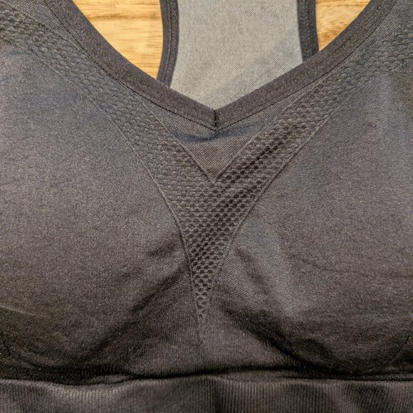 Match Black Sports Bra Size XL - Picture 3 of 4
